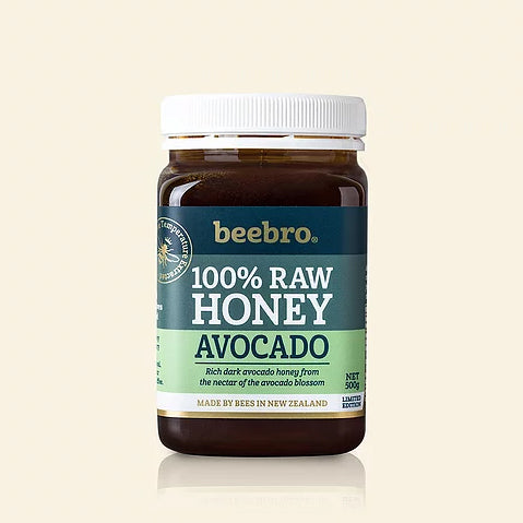 Beebro Raw Avocado Honey 500g