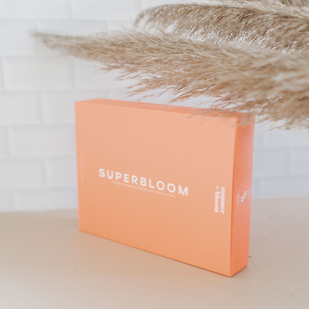 Summer + Bloom Superbloom (Five Pack) - Hydrating and Plumping Sheet Mask
